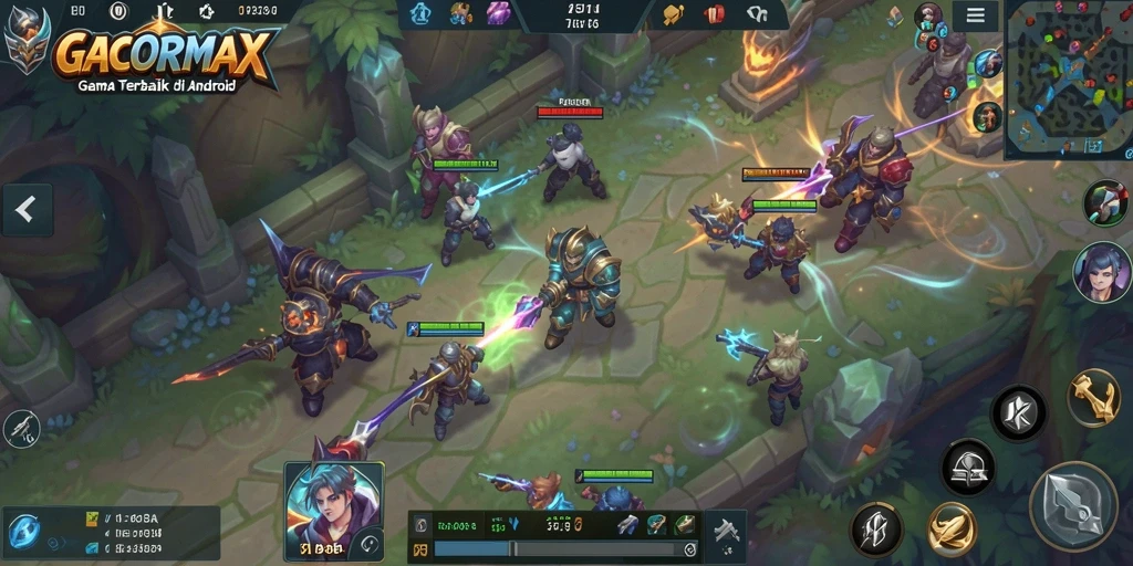 Tampilan menarik dari gameplay GACORMAX yang mendebarkan.